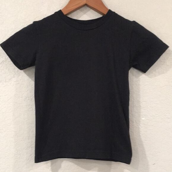Creations of Grace Boys 4T Shirt‎ Black Short Sleeve 100% Cotton Minimalist - Picture 1 of 7